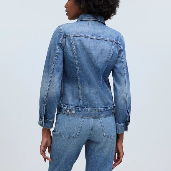 Madewell Classic The Jean Jacket in Medium Wash - Picture 8 of 8